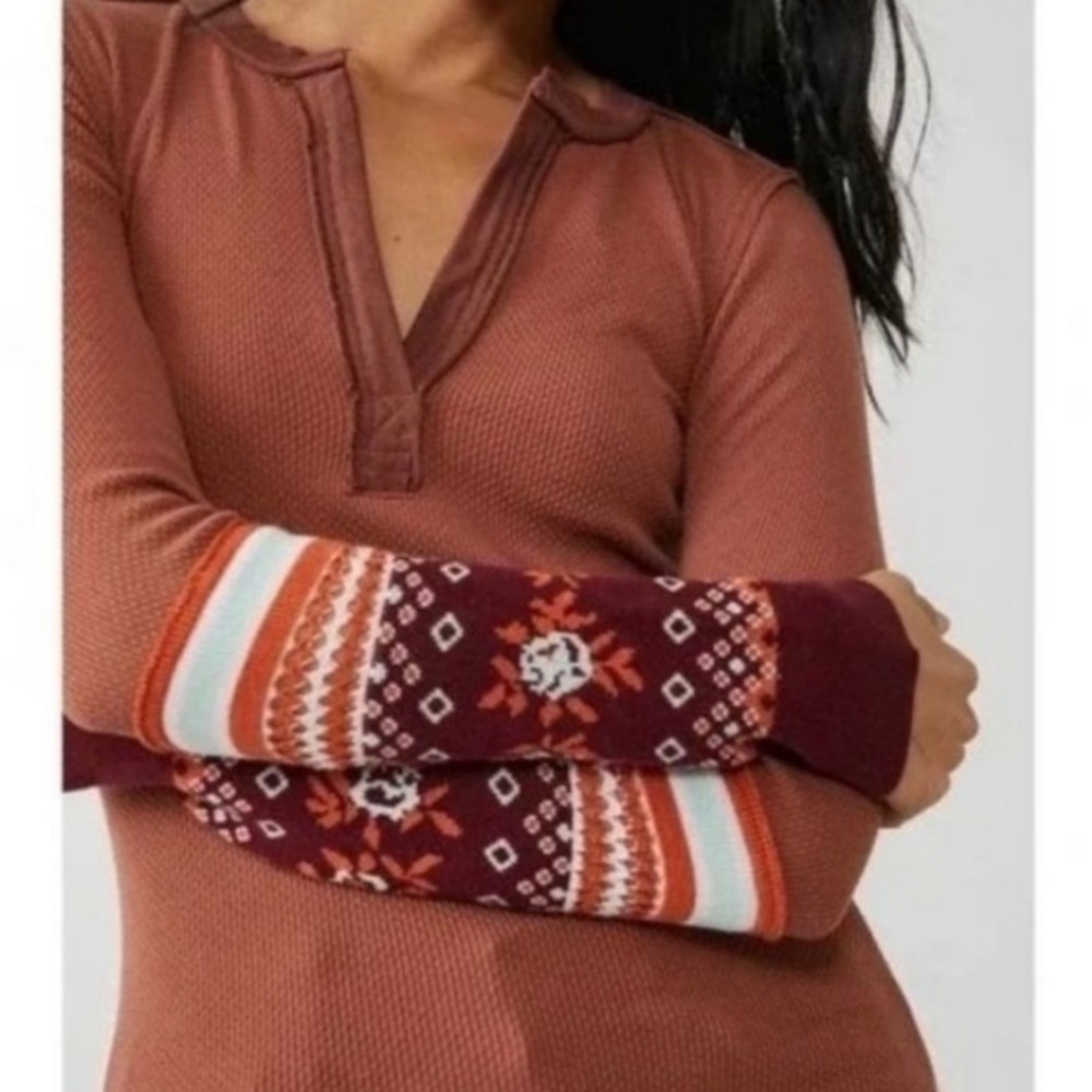 New Free People Thermal Sweater